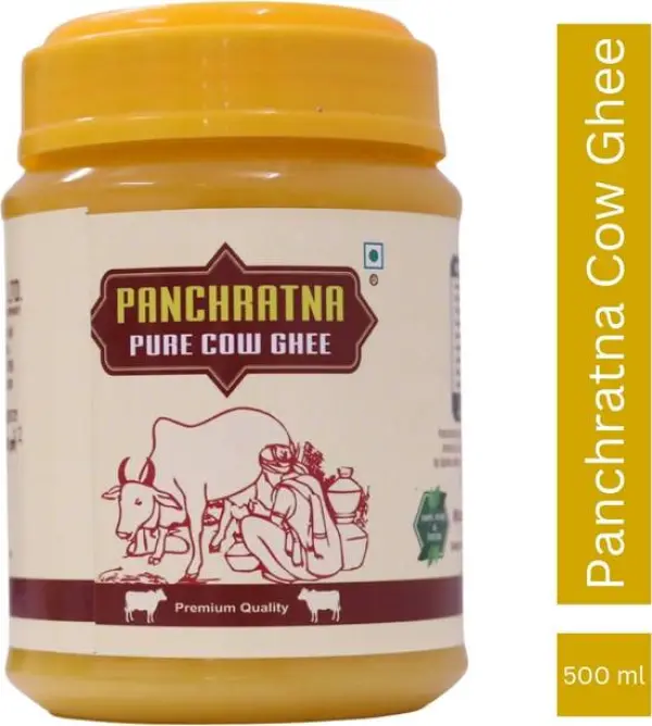 Panchratna cow ghee 8906012751003 Ghee Mason Jar