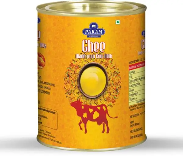 PARAM Cow Ghee 100% Pure & Natural Support for Better D...