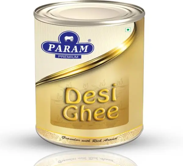 PARAM Desi Ghee with Rich Aroma, Made from 100% Fresh M...