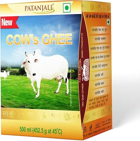 Patanjali Cow Ghee Tetra Pack