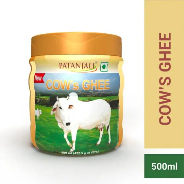 PATANJALI Pure Danedar Cow Ghee with Rich Aroma, Natura...