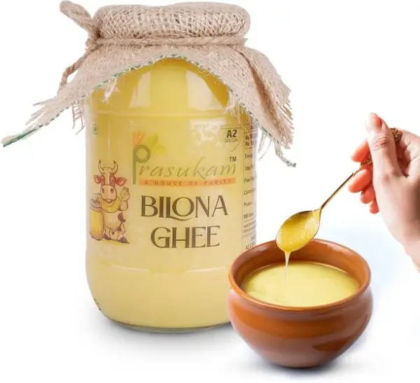 PRASUKAM A2 Gir Cow Ghee | Traditional Bilona Method A2...