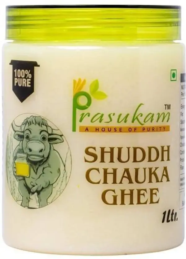 PRASUKAM Buffalo Desi Ghee | Grass fed Buffalo | Bilona...