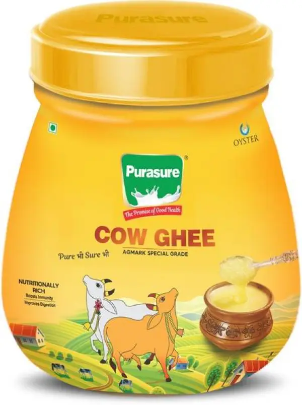 Purasure Pure Cow Ghee Ghee Plastic Bottle