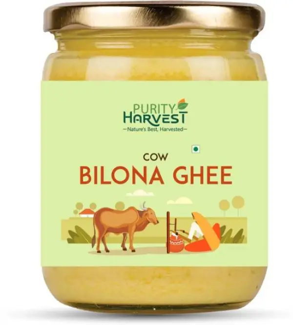 Purity Harvest Cow Ghee, Crafted Using Traditional Vedi...
