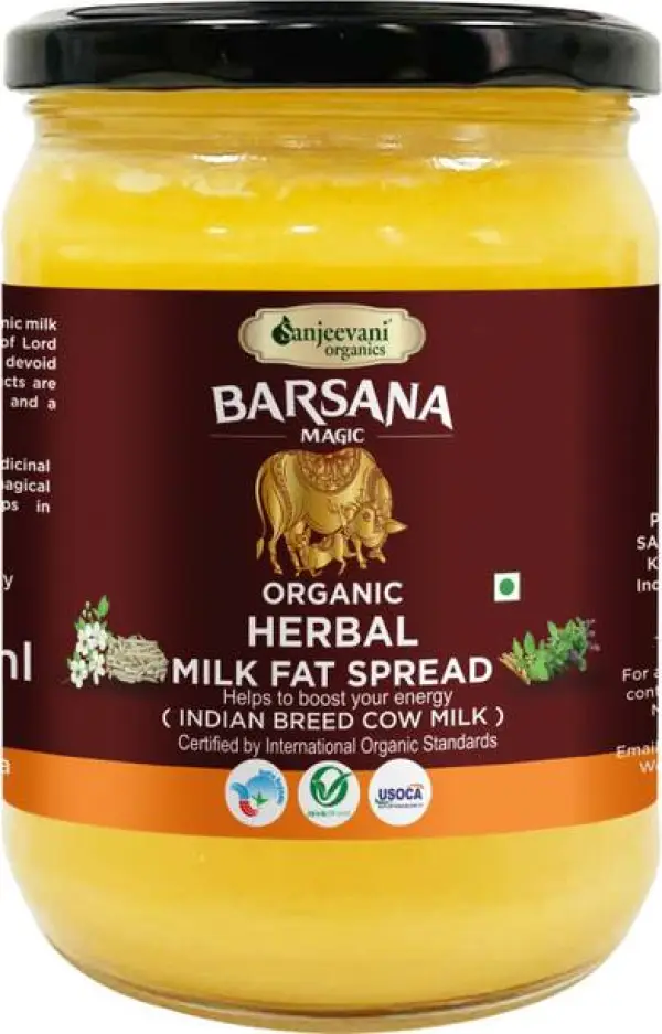 Sanjeevani organics Organic Herbal Milk Fat Spread | He...