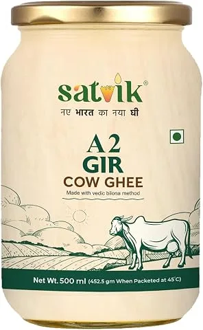 Satvik Pure Ghee A2 Gir Cow Ghee
