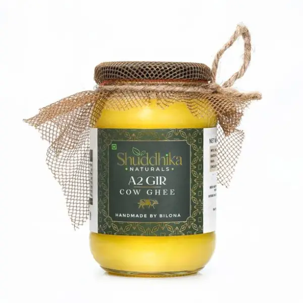 Shuddhika Naturals A2 Gir cow Ghee, Handmade with Bilon...