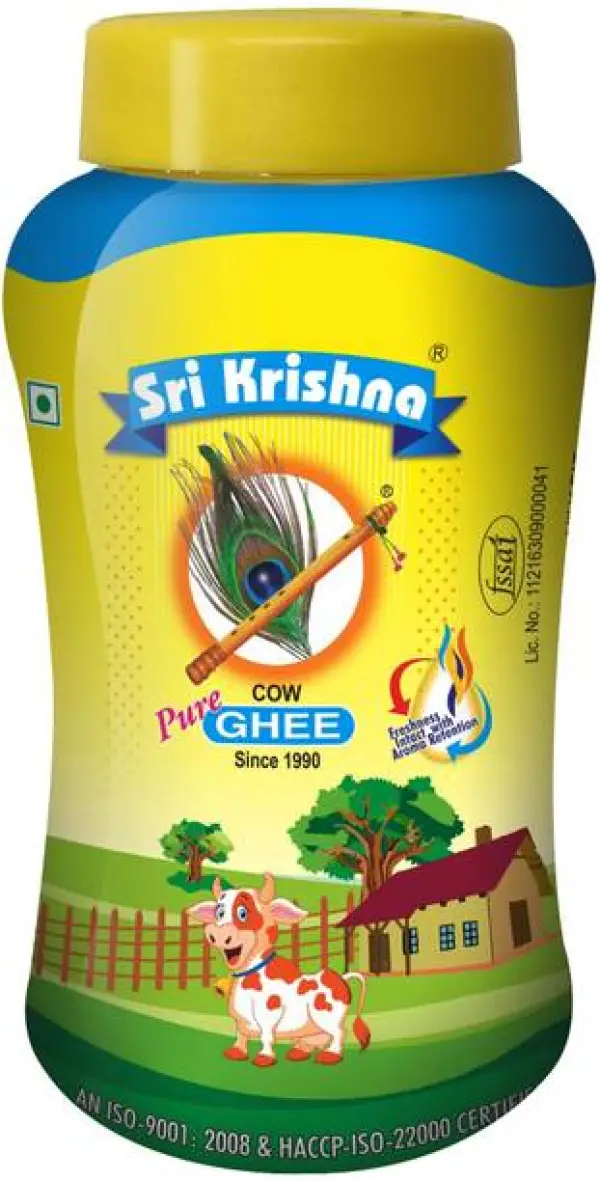 Sri Krishna Pure Ghee | Plastic Bottle