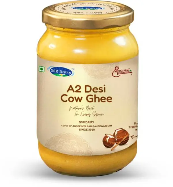 SSR Dairy Desi Cow A2 Bilona Ghee Traditional Vedic Met...