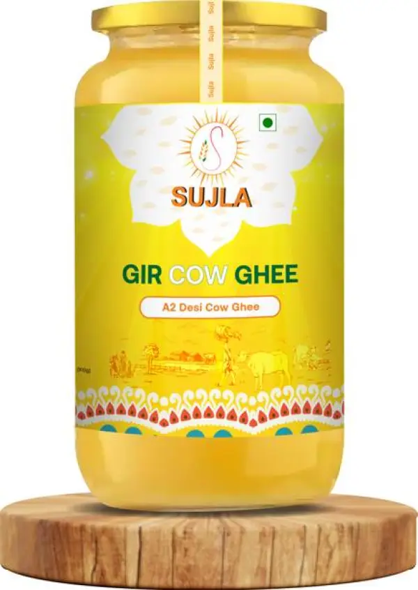Sujla Gir Cow Pure Ghee | a2 Gir Cow ghee | Desi Ghee |...