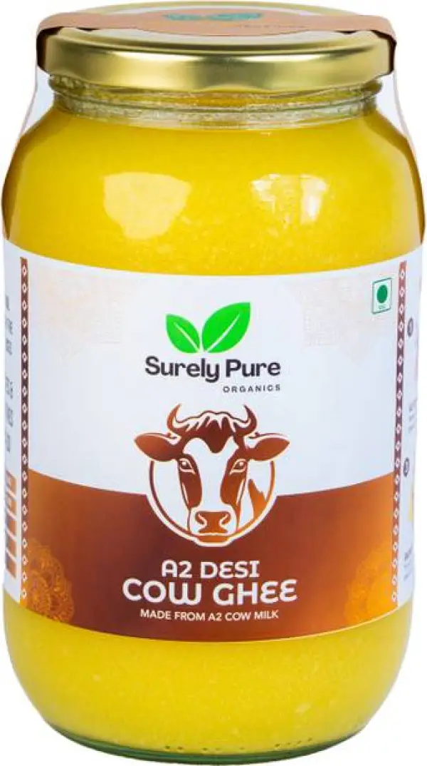 SurelyPure Organics Surely Pure Organics A2 Cow Ghee Tr...