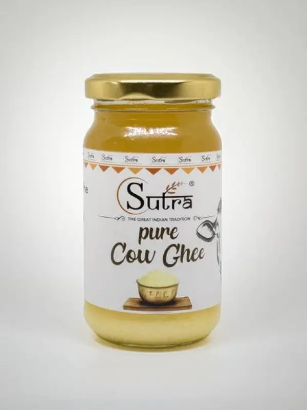 SUTRA Cow Ghee 200ml | Pure | Natural | Edible |Chemica...