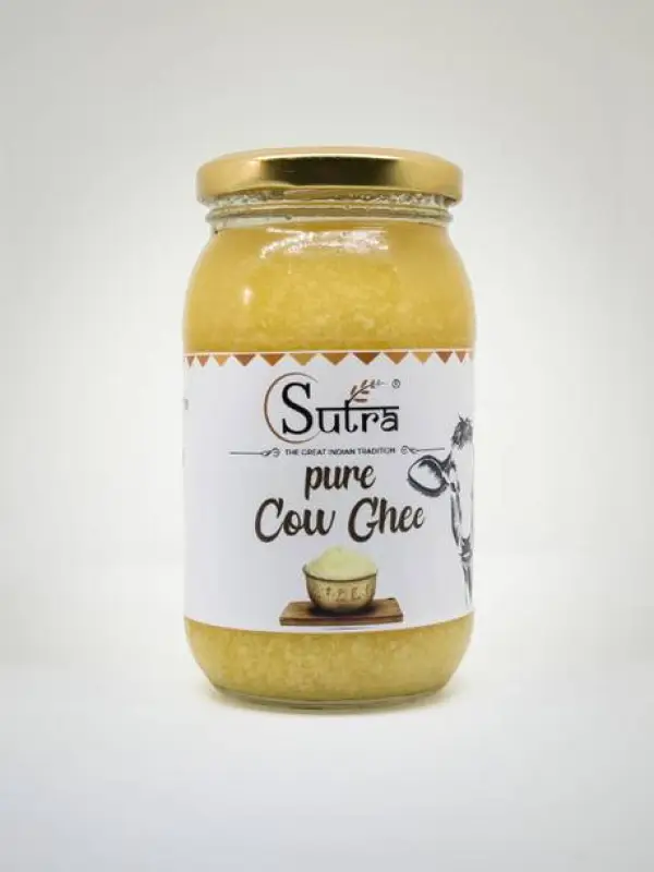 SUTRA Cow Ghee 400ml | Pure | Natural | Edible |Chemica...
