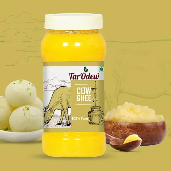 Tarodew Pure Cow Ghee Plastic Bottle