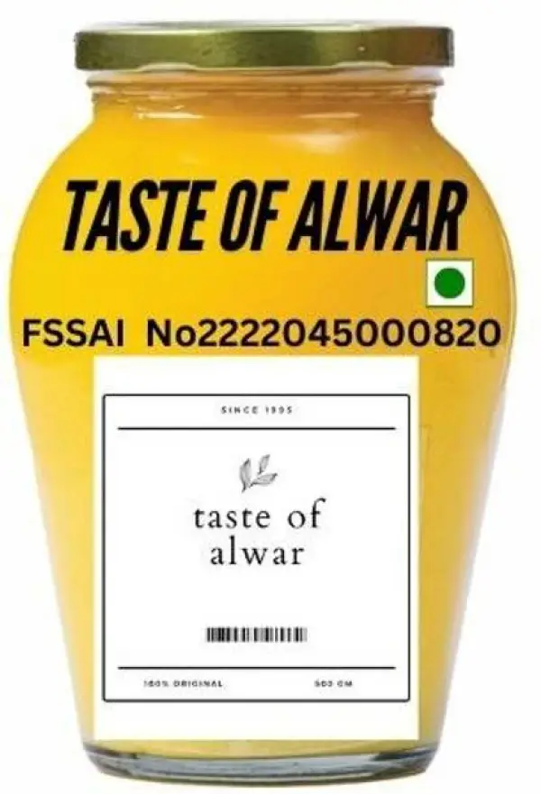 taste of alwar Pure and Fresh Desi Cow Ghee 100% Natura...