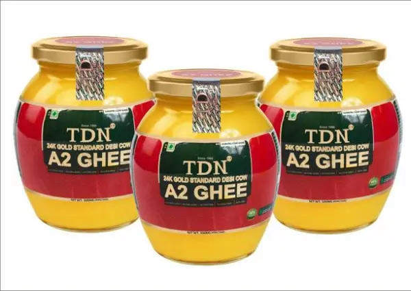 TDN a2 ghee 500ml|Pure cow ghee 500 ml|Organic a2 cow g...