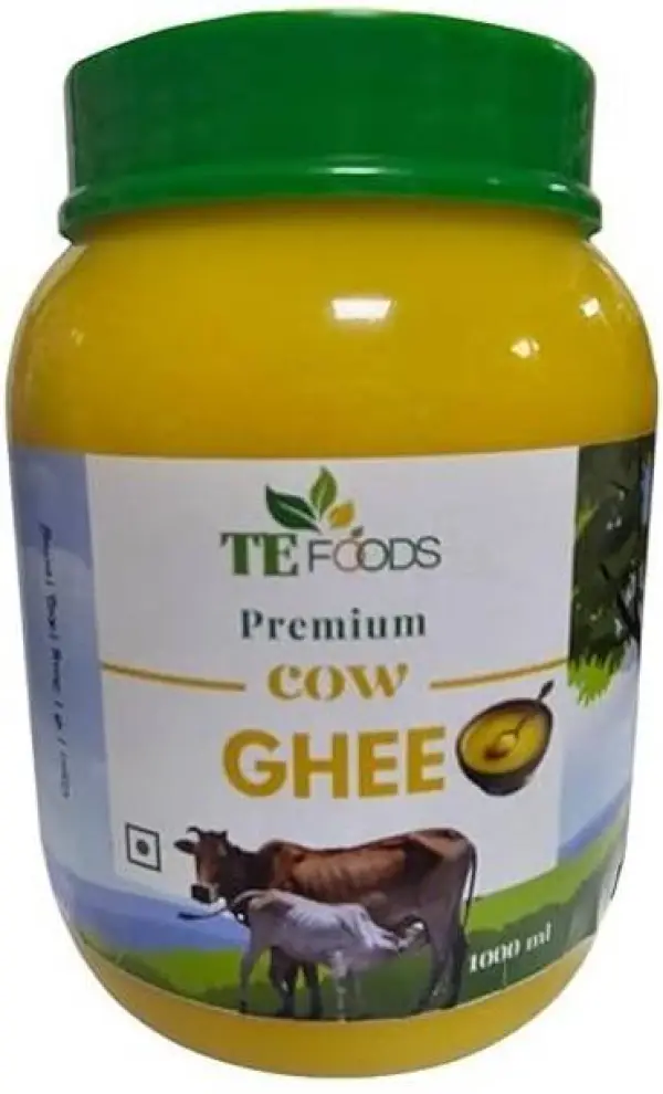 TE foods 100% Pure and Natural Cow Ghee | Cow Ghee for ...