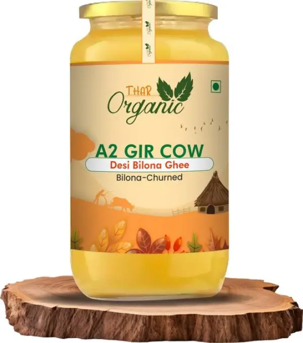 THARORGANIC A2 Desi Gir Cow Ghee | Premium Quality Ghee...