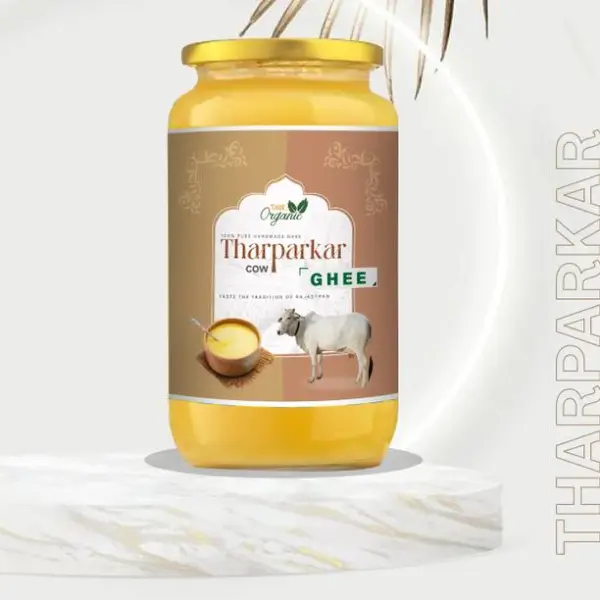 THARORGANIC A2 Desi Tharparkar Cow Ghee | Pure Desi Ghe...