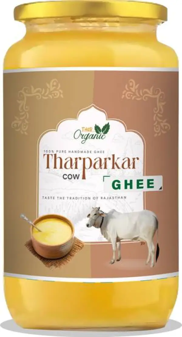 THARORGANIC Tharparkar Cow Ghee | Pure Desi Ghee | Vedi...
