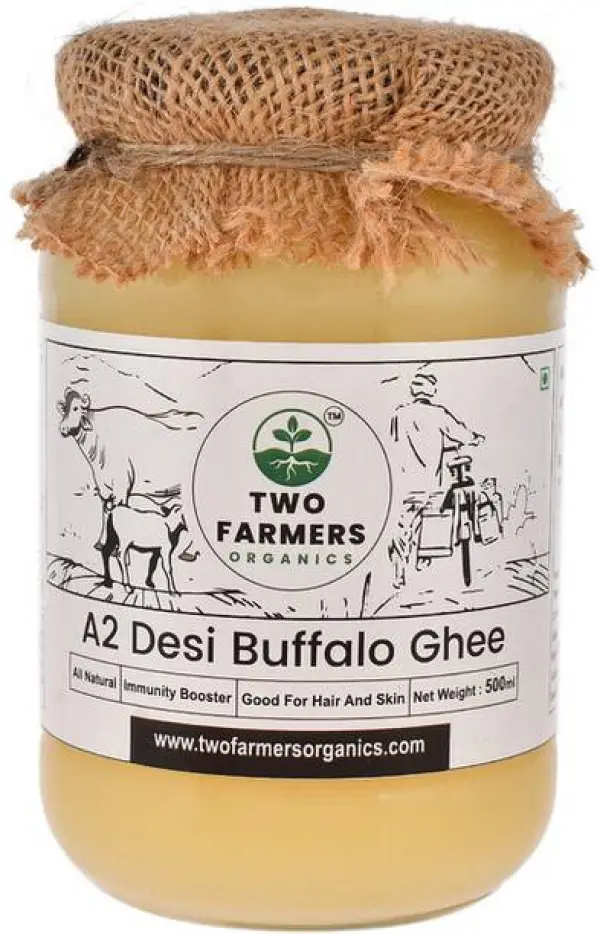 TWO FARMERS ORGANICS Pure & Fresh Whites Desi Buffalo G...