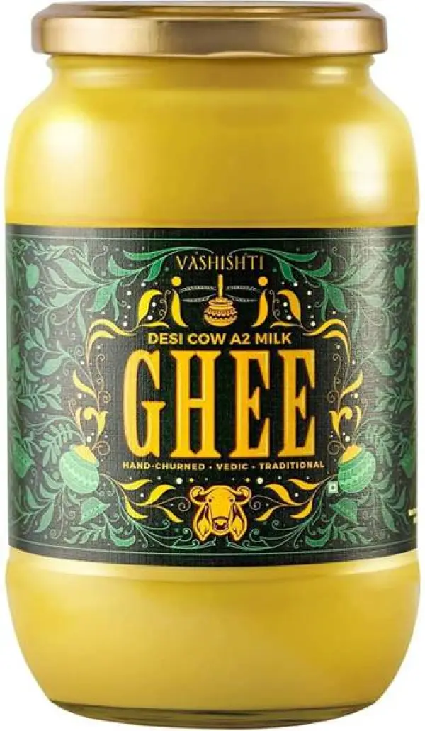 Vashishti Desi Cow Milk A2 Ghee Made With Bilona Method...