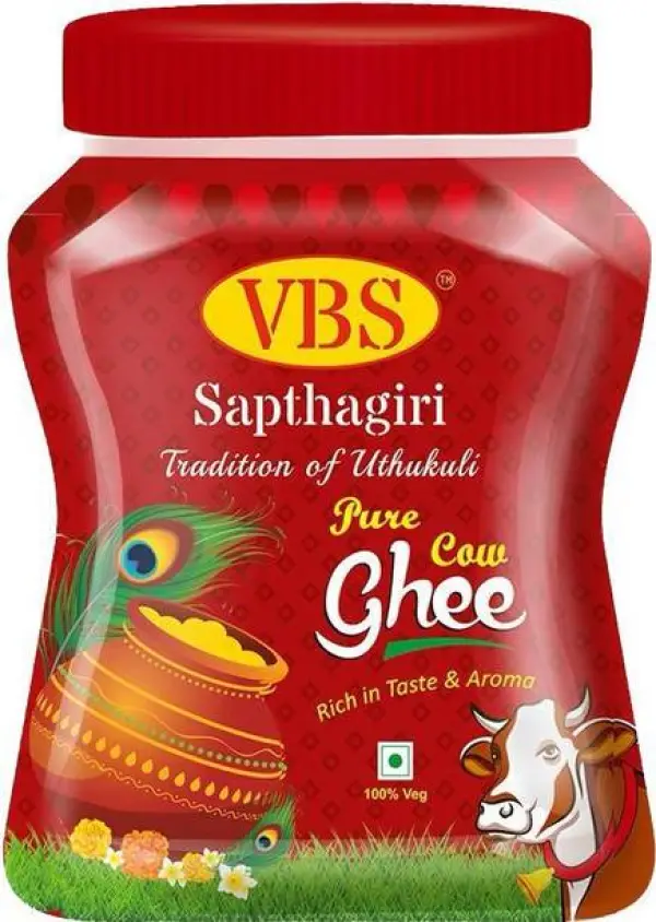 VBS Uthukuli Desi Cow Ghee Ghee Plastic Bottle