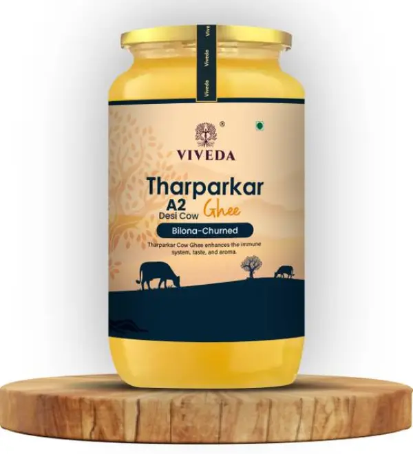 viveda A2 Desi Tharparker Ghee | Premium Quality Pure G...