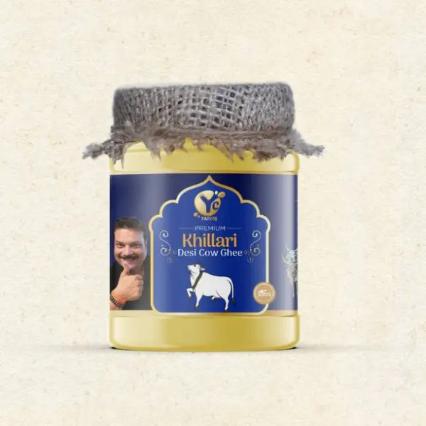 Y C Farms Premium Khillar Desi Cows Ghee