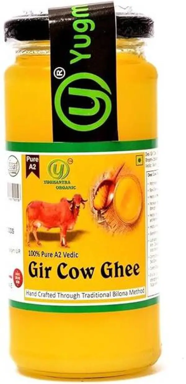 YUGMANTRA ORGANIC Pure A2 Desi Sahiwal Cow Ghee ( 200 m...