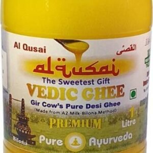 Al Qusai Ghee, Gir Cow's Pure Desi Ghee (Made From Orga... - 1 L