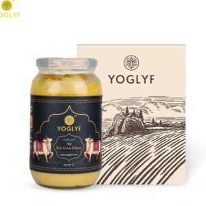 YOGLYF Gir Cow Organic A2 Ghee Vedic Bilona Made by Two... - 1 L