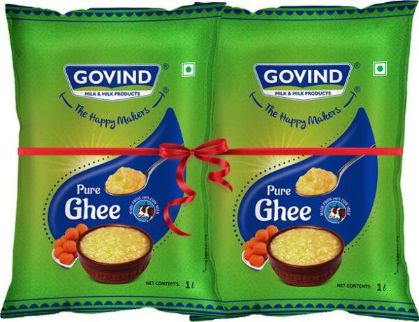 Govind Milk and milk products Govind Milk & Milk Produc... - 1 L, Pack of 2