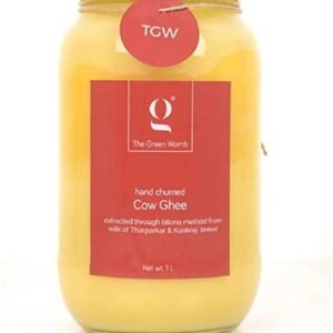 The Green Womb Hand Churned Cow Ghee 100% Organic Pure ... - 1 L