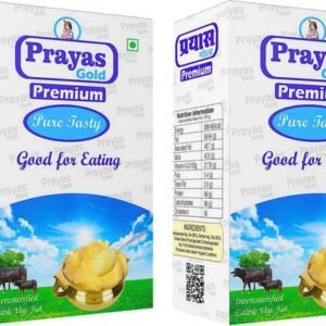 Anand Hi Anand PRAYAS GOLD PREMIUM Vegan Ghee, High-qua... - 1 L, Pack of 2