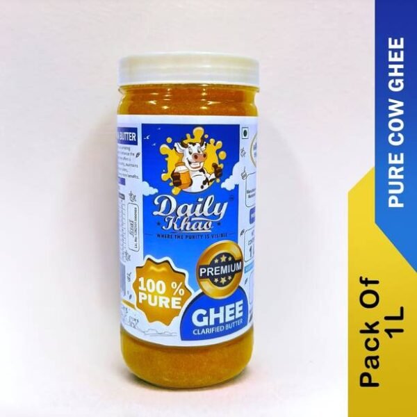 Daily Khao Pure desi bengali ghee Ghee Plastic Bottle - 1 L