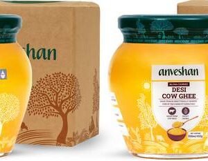 Anveshan A2 Cow Ghee 2*500ml | Pure & Natural | Bilona ... - 1000 ml, Pack of 2