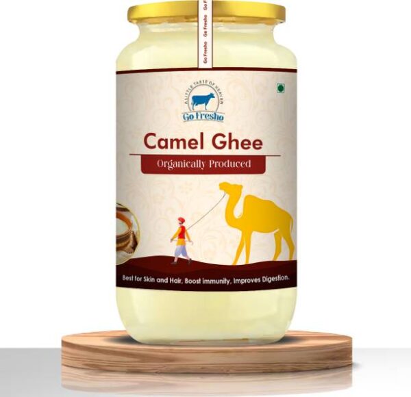Go Fresho Desi Camel Ghee|Promotes Brain Health, Strong... - 1000 g
