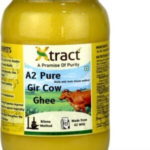 xtract A2 Gir Cow Ghee 1L | Grassfed | Bilona Method Gh... - 1000 ml