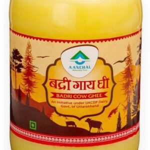 Aanchal Badri Cow Ghee Glass Bottle - 1000 ml
