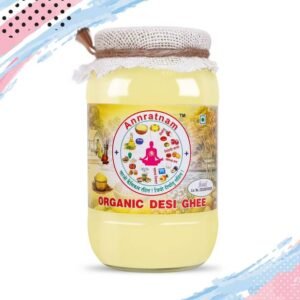 Annratnam Desi ghee Bilona Ghee Glass Bottle - 1 kg