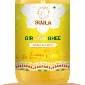 Sujla Gir Cow Pure Ghee | a2 Gir Cow ghee Ghee Glass Bo... - 1000 ml