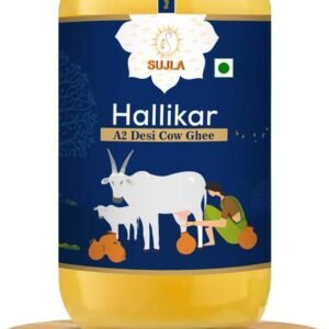Sujla Hallikar Cow Ghee | Rich in Omega-3 | Supports He... - 500 ml