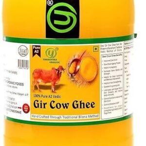 YUGMANTRA ORGANIC Pure Desi A2 Gir Cow Ghee ( 1000 ml )... - 1000 ml