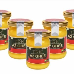TDN A2 bilona ghee|Organic desi cow ghee|A2 Ghee|A2 cow... - 120 ml, Pack of 5