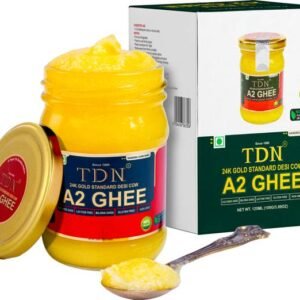 TDN A2 Ghee|Bilona Ghee|Organic Ghee|A2 Cow Ghee|Desi G... - 120 ml