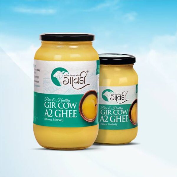 GAWDEE Gir Cow Premium A2 |Grassfed, Cultured |Pure, Na... - 1500 ml, Pack of 2