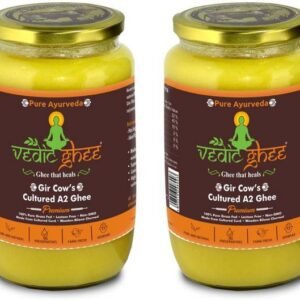 Vedic Ghee Premium A2 Gir Cow Ghee from Kesariya Farm, ... - 2 L