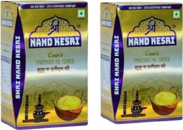 shri nand kesari Pure Cow ghee Ghee Tetrapack - 2 L, Pack of 2